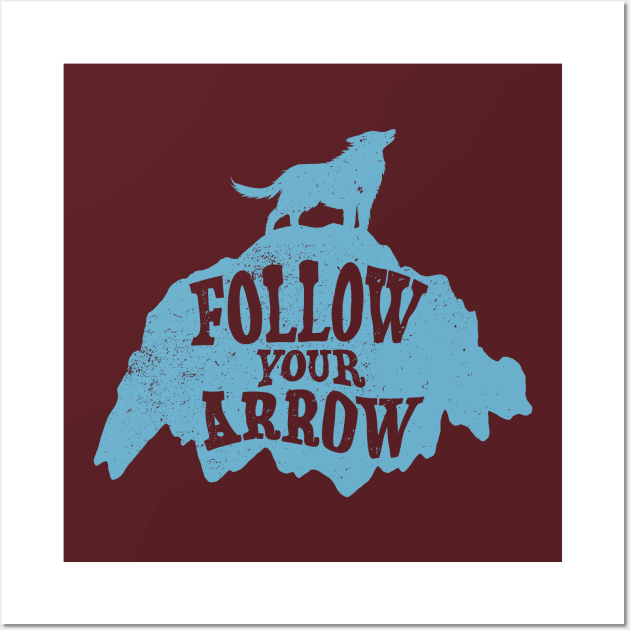 Follow Your Arrow Wall Art by spicoli13